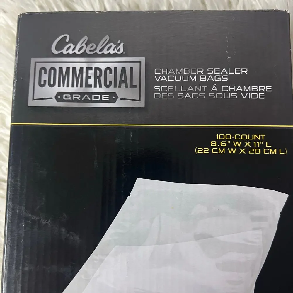 Cabela’s Commercial Grade Chamber Sealer Vacuum Bags